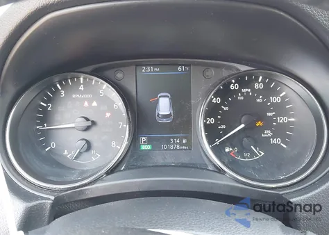 2018 Nissan Rogue Sv from USA, damaged, VIN KNMAT2MV3JP557183